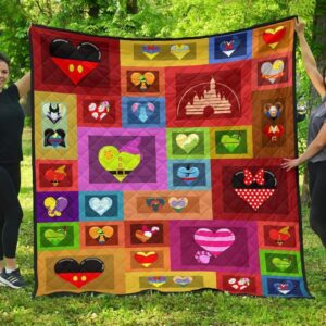 Disney Characters  Premium Quilt  Quilt